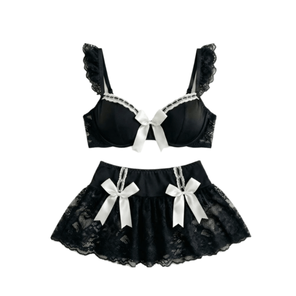 Completo Set Pigiama Sexy da D - Sheer Mesh Bra recensione e prezzo
