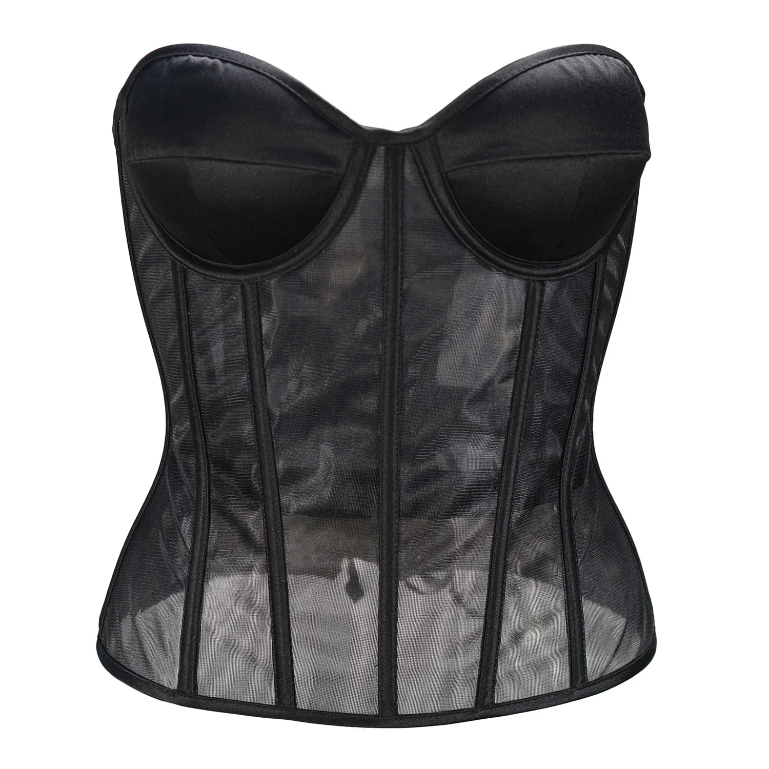 Corsetto addominale Bustier tr - Sheer Mesh Bra recensione e prezzo